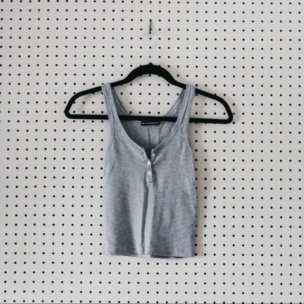 stripped tank top